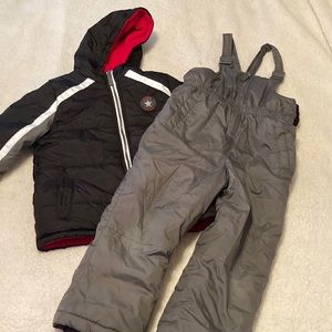 Winter jacket and snow pants